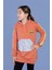 Kız Çocuk Kanguru Cepli Reflektör Detaylı Sweatshirt 1