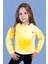Toontoy Kız Çocuk Batik Desenli Kapüşonlu Sweatshirt 1