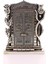 Allah Muhammed Yazılı Gül Kabe Kapısı Gümüş Biblo 25 CM-023 1