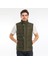 ZULA IN Erkek Slim Fit Yelek Haki 1