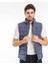 ZULA IN Erkek Slim Fit Yelek Petrol 4
