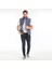 ZULA IN Erkek Slim Fit Yelek Petrol 5