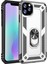 iPhone 11 Pro Max İçin Çift Katmanlı Halkalı Standlı ShockProof Kılıf (Yurt Dışından) 1
