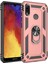 Huawei Y6 2019 / Y6 Prime 2019 İçin Çift Katmanlı Halkalı Standlı ShockProof Kılıf (Yurt Dışından) 1