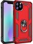iPhone 11 Pro Max İçin Çift Katmanlı Halkalı Standlı ShockProof Kılıf (Yurt Dışından) 1