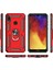 Huawei Y6 2019 / Y6 Prime 2019 İçin Çift Katmanlı Halkalı Standlı ShockProof Kılıf (Yurt Dışından) 2