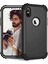 iPhone XS / iPhone X İçin Pc Yumuşak Tpu Bumper 3'ü 1 Arada Koruma ShockProof Kılıf (Yurt Dışından) 1