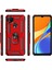 Xiaomi Redmi 9c İçin Çift Katmanlı Halkalı Standlı Kılıf (Yurt Dışından) 2