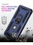 Motorola One 5G Ace İçin Çift Katmanlı Halkalı Standlı Kılıf (Yurt Dışından) 5