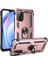 Xiaomi Poco M3 / Redmi 9t / Redmi 9 Power İçin Çift Katmanlı Halkalı Standlı Kılıf (Yurt Dışından) 1