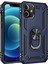 iPhone 12 Mini İçin Çift Katmanlı Halkalı Standlı Kılıf (Yurt Dışından) 1