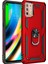 Motorola Moto G9 Plus İçin Çift Katmanlı Halkalı Standlı Kılıf (Yurt Dışından) 1