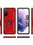 Samsung Galaxy S21 5G İçin Çift Katmanlı Halkalı Standlı Kılıf (Yurt Dışından) 2
