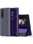 Samsung Galaxy Z Fold 3 5G İçin Flip Standlı Deri Ayna Pencereli Kılıf (Yurt Dışından) 1