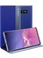 Samsung Galaxy S10 İçin İnce Flip Pu Deri Pencereli Standlı Kılıf (Yurt Dışından) 1