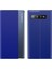 Samsung Galaxy S10 İçin İnce Flip Pu Deri Pencereli Standlı Kılıf (Yurt Dışından) 2