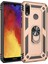 Huawei Y6 2019 / Y6 Prime 2019 İçin Çift Katmanlı Halkalı Standlı ShockProof Kılıf (Yurt Dışından) 1