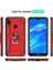 Huawei Y7 2019 / Y7 Prime 2019 İçin Çift Katmanlı Halkalı Standlı ShockProof Kılıf (Yurt Dışından) 2