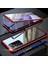 Samsung Galaxy Note 20 Ultra İçin 360 Derece Tam Koruma Şeffaf Manyetik Metal Bumper Kılıf (Yurt Dışından) 3