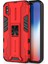 iPhone X / iPhone XS İçin Çift Katmanlı Pc Tpu Bumper Kaymaz ShockProof Korumalı Kılıf (Yurt Dışından) 1