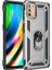 Motorola Moto G9 Plus İçin Çift Katmanlı Halkalı Standlı Kılıf (Yurt Dışından) 1