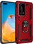 Huawei P40 Pro İçin Çift Katmanlı Halkalı Standlı ShockProof Kılıf (Yurt Dışından) 1