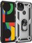 Google Pixel 5 İçin Çift Katmanlı Halkalı Standlı Kılıf (Yurt Dışından) 1