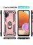 Samsung Galaxy A32 4G İçin Çift Katmanlı Halkalı Standlı Kılıf (Yurt Dışından) 2