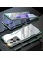 Samsung Galaxy Note 20 Ultra İçin 360 Derece Tam Koruma Şeffaf Manyetik Metal Bumper Kılıf (Yurt Dışından) 3