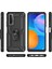 Huawei P 2021 İçin Çift Katmanlı Halkalı Standlı Kılıf (Yurt Dışından) 2