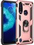 Motorola Moto G8 Power Lite İçin Çift Katmanlı Halkalı Standlı Kılıf (Yurt Dışından) 1