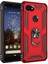 Google Pixel 3A İçin Çift Katmanlı Halkalı Standlı ShockProof Kılıf (Yurt Dışından) 1