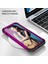 iPhone 12 Pro Max İçin Yumuşak Silikon Pc Bumper 3'ü 1 Arada ShockProof Korumalı Kılıf (Yurt Dışından) 2