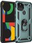 Google Pixel 5 İçin Çift Katmanlı Halkalı Standlı Kılıf (Yurt Dışından) 1