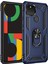Google Pixel 5 XL İçin Çift Katmanlı Halkalı Standlı Kılıf (Yurt Dışından) 1