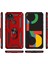 Google Pixel 5 XL İçin Çift Katmanlı Halkalı Standlı Kılıf (Yurt Dışından) 2