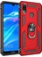 Huawei Y7 2019 / Y7 Prime 2019 İçin Çift Katmanlı Halkalı Standlı ShockProof Kılıf (Yurt Dışından) 1