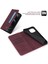 iPhone 12 Mini İçin Retro Deri Manyetik ShockProof Tpu Flip Standlı Kılıf (Yurt Dışından) 4