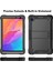 Huawei Matepad T8 8.0 inç İçin 3 Katmanlı Standlı Shockproof Tam Koruma Kılıf (Yurt Dışından) 3