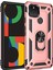 Google Pixel 5 İçin Çift Katmanlı Halkalı Standlı Kılıf (Yurt Dışından) 1