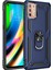 Motorola Moto G9 Plus İçin Çift Katmanlı Halkalı Standlı Kılıf (Yurt Dışından) 1