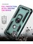Motorola One 5G Ace İçin Çift Katmanlı Halkalı Standlı Kılıf (Yurt Dışından) 5