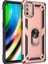 Motorola Moto G9 Plus İçin Çift Katmanlı Halkalı Standlı Kılıf (Yurt Dışından) 1