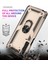 LG Stylo7 4G İçin Çift Katmanlı Halkalı Standlı Kılıf (Yurt Dışından) 5