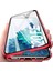 Samsung Galaxy S20 Fe İçin 360 Derece Tam Koruma Şeffaf Manyetik Metal Bumper Kılıf (Yurt Dışından) 1