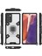 Samsung Galaxy Note 20 İçin Şeffaf Pc Tpu Bumper Antishock Korumalı Halkalı Standlı Kılıf (Yurt Dışından) 2