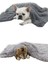 Peluş Kedi-Köpek Yatağı Battaniyesi Evcil Kedi Minderi Yuvası Evi Kulübesi Matı Örtüsü 60 x 90 cm 2