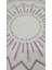 Yeditepe Osmanlı Taşlı Başak Desenli Stropiyer Tavan Göbeği - 40 cm - Pembe 3