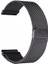 Honor Magic Watch 2 42 mm Uyumlu Hasır Metal Kordon Mıknatıslı Tel Örgü Kayış 1