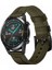 Honor Magic Watch 2 42 mm Uyumlu Deri Kordon Spor Dikişli Deri Kayış 3